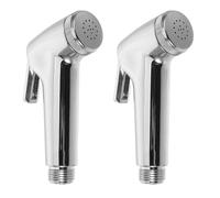 POPETPOP 2 Pièces Tête de Pulvérisation Bidet à Main Plastique pour Toilettes Camping-car Jet Haute Pression Accessoire Nettoyage Douchette Ergonomique pour Caravane et Salle de Bain