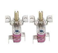 POPETPOP 2 pièces Thermostat Contrôle Remplacement pour Radiateur Électrique Régulateur Température Ajustable Sécurité Accessoires Polyvalents Couleur Aléatoire Couleur Aléatoire