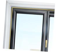 POPETPOP 2 rouleaux Bande Moulure Flexible PVC Auto-adhésive Garniture Murale Dorée Décorative Bordure Cadre Miroir Plinthe Angle Résistante
