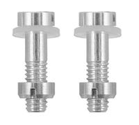 POPETPOP 2 vis pour Platine Vinyle, vis pour Cellule, M2.5X10.5 | Kit de montage universel pour porte-cellule de platine vinyle, vis à tête cylindrique à six pans creux.