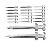 POPETPOP 20 pièces Aérateur de Pelouse Chaussures Pointes Métal Robustes pour Gazon Piquets Aérateur de Sol Durables Unisexes pour Entretien du Jardin