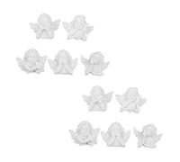 POPETPOP 20 pièces Baroque Style Angel Resin Phone Case Ornaments DIY Mobile Phone Decoration Accessories For Crafting And