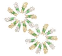 POPETPOP 20 Pièces Breloques D'ongles Rétro Occidentales pour Femmes, | Bijoux pour Nail Art, Usage Cérémonies Religieuses et Mariages, Convient aux Ongles Courts ou Longs