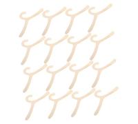 POPETPOP 20 Pièces Cintres Plastique pour Vêtements Animaux Lot de Hangers Petits pour et Chiens Rack de Rangement Économiseur Espace pour Vêtements et Accessoires de
