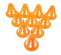 POPETPOP 20 pièces Cônes de signalisation en Plastique pour entraînement extérieur Patinage Roller stabilisés et colorés