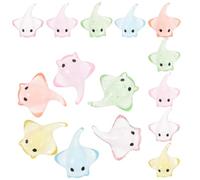 POPETPOP 20 Pièces Figurine Miniaturisée de Poisson en Résine pour Décoration D'aquarium, Accessoire Délicat et Réaliste pour Micro-Paysage et Aquarium Couleur Aléatoire