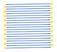 POPETPOP 20 pièces Flèches Plastique avec Ventouse Flèches Sûres et Solides pour Garçon Fille Tir à pour Garçons Filles Jeu Intérieur et Extérieur Fête Danniversaire