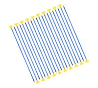 POPETPOP 20 pièces Flèches Plastique avec Ventouses Lot de Flèches de Remplacement pour Arc Garçon Fille pour Tir Intérieur et Extérieur Développement Coordination Œil Main
