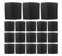POPETPOP 20 pièces Lot de Brassards de Deuil Noir Brassard Commémoratif pour Funérailles Service Memorial et Cérémonies de Condoléances
