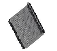 POPETPOP 20 pièces Lot de Plaques de Ventilation Maille Métallique Noire pour Boîtier PC Cache Pci Anti-poussière Refroidissement Compatible Matx et ATX Installation Facile