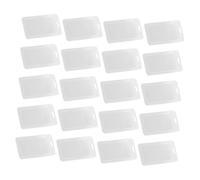 POPETPOP 20 pièces Lot de Porte Badges Robustes Étuis et Polyvalents pour Cartes Identité Milieu Professionnel Scolaire et Hospitalier