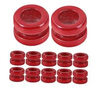 POPETPOP 20 Pièces Metal Guitar String Ends Beads For Folk Acoustic Electric Bass Durable Replacement Components Compatible With Ukulele Mandolin Easy Tone Identification