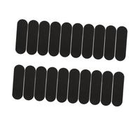 POPETPOP 20 pièces Mini Finger Skateboard Grip Tape Antidérapant Mousse Noire Accessoires pour Planche à Doigts Garçon Fille