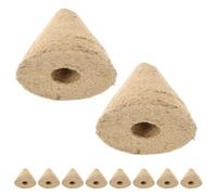 POPETPOP 20 pièces Moxa Cones With Flower For Traditional Moxibustion Therapy Portable Moxibustion Equipment For Health And Relaxation