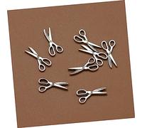 POPETPOP 20 pièces Pendentif Alliage de Ciseaux de Coiffeur Accessoires DIY pour Création de Bijoux Colier Bracelet Vieilli