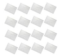 POPETPOP 20 pièces Pochettes Adhésives Transparentes pour Cartes Lot de Pochettes Auto pour Organisation Bureau École et Maison Protection PVC pour Étiquettes Badges et Cartes de