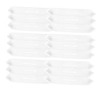 POPETPOP 20 pièces Protège Cintres Éponge Antidérapante Lot de Housses Protectrices sans Trace pour Vêtements Protection Rayures pour Maison et Dressing Blanc