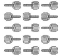 POPETPOP 20 Pièces Vis Moletées Acier Inoxydable pour Étrier Vernier Boulons de Blocage Précision Antidérapants Accessoires Outils de Mesure et Maintenance