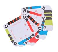 POPETPOP 200 pièces Cartes de Tissage Papier DIY Tablette Tisser Résistante et Lisse Accessoires Pratiques pour Métier à Tisser pour Loisirs Créatifs et Garçon Fille