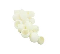 POPETPOP 200 pièces Cocons Naturels Soie de à Soie pour Nettoyage Visage Exfoliant Doux Anti-points Noirs Soin Peau Éclat et Nettoyant Pores