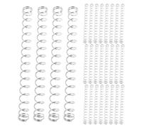 POPETPOP 200 Pièces Petit Ressort Métallique pour Bandeau Cheveux, 7cm | Acier Inoxydable, Conserve L’élasticité et Limite la Pression, pour École et Événements Costumés