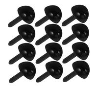 POPETPOP 200pièces Nez De Sécurité Plastique pour Animaux Au Crochet Fournitures DIY Nez Minis pour Jouets Peluche Accessoires De Bricolage Incluses