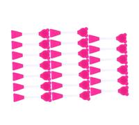 POPETPOP 20pièces Brosse Nettoyante Visage Silicone Double Embout Applicateur pour Masque Visage Outil Beauté pour Soins Peau