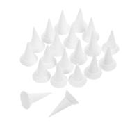 POPETPOP 20pièces Clous Réfractaires Alumine pour Four à Poterie Supports Coniques Résistants Haute Température Accessoires pour Étagère de Four Céramique Outils de Cuisson pour Artistes