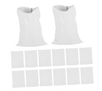 POPETPOP 20pièces Sac Polypropylène Tissé pour Contrôle des Inondations Sacs De Robustes pour Utilisation Extérieure Adaptés Aux Projets De Construction Déménagement