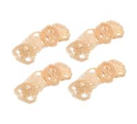 POPETPOP 24 Pièces Loofah Pet Teething Toy Naturel Tranches de Luffa pour Rongeurs Petits Animaux à Mâcher pour Hamsters et Perroquets Soutien Dentaire et Usure Naturelle des Dents