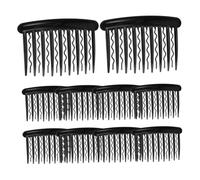 POPETPOP 24 Pièces Peignes à Cheveux Latéraux Vintage Plastique Ondulé Petits Peignes à Dents Accessoires Mariage pour Voiles Adaptés à Types de Cheveux