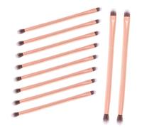 POPETPOP 24 pièces Pinceaux Maquillage Double-ended pour Yeux Brosse Fard Paupière Professionnelle Kit Outils Maquillage Cosmétique avec Manche Confortable et Application Précise