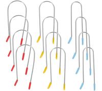 POPETPOP 24 pièces Pinces Chauffantes pour Chauffants Clips Métalliques U pour Coiffure Compatible Plupart des Outils de Coiffage pour Hommes et Femmes