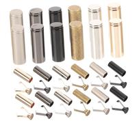 POPETPOP 24pièces Embouts Cordons Métalliques Pour Cordons De Pantalon Bouchons Extrémité Strings Adaptables Sur Lacets Et Stop Pour Remplacement Et Bricolage