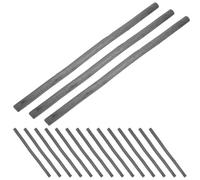 POPETPOP 25 Bâtonnets de Fusain en Bois de Saule 4-5 MM Crayons de Dessin Tendre pour Artistes et Étudiants en Art Poudre de Fusain Fine pour et Ombrages Précis Lot de 25