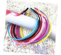 POPETPOP 25 Pièces Bandeau Denté Bandeau Avec Dents Bandeaux Fins En Plastique Bandeaux Avec Poignées Bandeau Élastique Bandeau De Peigne à Dents Bandeaux De Fête Enfant Décorer Simple