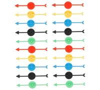 POPETPOP 25 pièces Flèches Rotatives Plastique pour Jeux de Société Accessoires Colorés pour Animation et Remplacement Jeu Éducatif et Fête