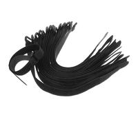 POPETPOP 25 Pièces Sangle de Yoga en Nylon Noir Ajustable et Multipurpose pour Tapis de Yoga, Rangement Transport Pendant Le Mouvement