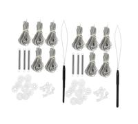 POPETPOP 2ensembles Kit De Réparation pour Stores Plissés Accessoires De Fixation pour Fenêtres De Camping Cordons De Rechange Rechange pour Stores