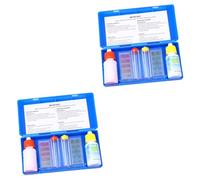 POPETPOP 2ensembles Kit De Test De Qualité De Eau Pour Spa Et Piscine Dpd Pour Mesurer Le Ph Résiduel De Test Pratique Et Précise Pour Piscines Et Spas
