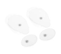 POPETPOP 2paires Coussinets De Massage Multifonctions Auto-adhésifs Silicone Pour Acupuncture Patchs Portables Flexibles Adaptés Électrostimulateur Lot Pour Soulagement Corporel