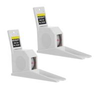 POPETPOP 2pcs Règle de Hauteur Rétractable 2 Mètres en Abs et Fer, Facile à Lire, Montage Mural pour École et Pièces Compactes, Mesure Précise pour Garçon et Filles et Adultes