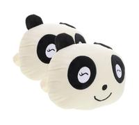 POPETPOP 2pcs Têtes De Voiture Réglables Coucheur De Voiture De Voiture Mignon Panda Cushion pour Le Support du Cou Confortable Et Lavable Casqueur pour Les Enfants Et Les Adultes