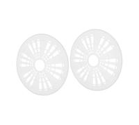 POPETPOP 2pièces Bouchon De Machine à Laver Rondelle Pour Presser Vêtements Protection De Chapeau Couvercle Blanc Pièce De Machine à Laver Automatique