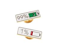 POPETPOP 2pièces Broche Épingle Designer Alliage De Zinc Badge Original Énergétique Japonais Pour Accessoires Femmes Pins Créatifs Pour Col Sac Écharpe