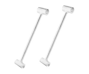 POPETPOP 2pièces e Réglage Pour Charnières De Porte Outil De Réglage De Charnières Correcteur Écartement à Kit De Clés De Pour Applications Résidentielles Et Commerciales