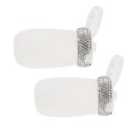 POPETPOP 2pièces Flacons de Voyage Rechargeables Vides Lot pour Lotion Mains et Nettoyant Visage avec Bouchon Anti-fuite Contenance