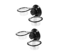 POPETPOP 2pièces Gamelle pour Reptiles Suspendue Bol Eau pour Reptiles Intérieur Abreuvoir à Ventouse Mangeoire Multifonction pour Cage