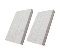 POPETPOP 2pièces Grattoir De Pierre Volcanique pour Lapin Plateau à Aiguiser pour Lapin Jouet à Mâcher pour Petits Animaux Tapis à Aiguiser pour Cage Accessoires pour Cage à