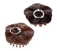 POPETPOP 2pièces Lot de Peignes de Massage Bois de Santal Brosse Manuelle pour Chevelu Dents Rondes pour Démêler Cheveux